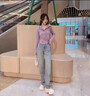 Rewi國際輕奢高端品牌百搭休閑運動(dòng)鞋女秋季新款薄款輕便軟底小眾板鞋 粉色 37 曬單實(shí)拍圖