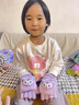 JCZS德國品牌庫洛米兒童秋冬保暖寶寶翻蓋半截手套女孩可愛(ài)防寒半分指 玉桂狗 曬單實(shí)拍圖