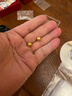 金小貅足金999 黃金轉運珠項鏈頂珠單顆散珠7MM手串diy路路通小金珠子 0.9g,7MM重工古法珠單顆-多退少補 曬單實(shí)拍圖