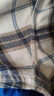 優(yōu)衣庫男女裝法蘭絨格子襯衫長(cháng)袖襯衣薄外套481225 480769 480770 481225/30淺米色 L 曬單實(shí)拍圖