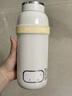 摩飛電器（Morphyrichards）便攜式燒水杯無(wú)線(xiàn)燒水壺電熱水杯旅行電熱水壺恒溫水壺保溫杯嬰兒調奶杯迷你辦公室加熱水杯MR5600 0.45L 【多功能無(wú)線(xiàn)款】小蛋黃 曬單實(shí)拍圖