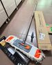 伊司達平板拖把45cm鋁合金桿1.29cm共2布家用平地拖吸水可夾布拖布墩布 曬單實(shí)拍圖