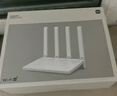 小米（MI）路由器AX3000T 5G雙頻WIFI6 多設備組網(wǎng) 3000M無(wú)線(xiàn)速率 多寬帶聚合 智能家用路由 曬單實(shí)拍圖