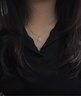 Fanci范琦幸運星項鏈女鎖骨鏈女友輕奢高級感生日禮物2025新款 【歐氣滿滿】銀鏈款 曬單實拍圖