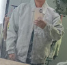 啄木鳥(niǎo)（TUCANO）外套男秋冬季夾克男麂皮絨寬松復古工裝休閑上衣男裝 天空灰 XL 曬單實(shí)拍圖
