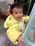 巴拉巴拉兒童羽絨服女童男童裝2025年嬰兒寶寶冬季保暖外套厚萌趣可愛(ài) 紅色小猴61003-灰鴨絨 100 （充絨量76g 適合2-3歲） 曬單實(shí)拍圖