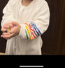 巴拉巴拉嬰兒羽絨服男女童冬季外套撞色萌趣200424107205 曬單實(shí)拍圖