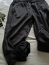 阿迪達斯 （adidas）運動(dòng)套裝男2025秋季跑步運動(dòng)套裝防風(fēng)夾克收腿褲兩件套 黑/黑 M 曬單實(shí)拍圖