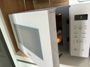 松下（Panasonic）【國家補貼】微波爐家用烤箱多功能平板式智能微烤一體機6檔變頻大火力一鍵感溫加熱22升大容量 白色【6檔火力+變頻1000W】GF233Q 曬單實拍圖