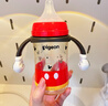 貝親（Pigeon）PPSU迪士尼雙把手奶瓶240ml L號奶嘴 經(jīng)典米奇 6月+ AA238 曬單實拍圖