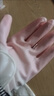 訪(fǎng)客（FK）洗碗手套防水加厚冬季廚房加長(cháng)耐用型手套洗衣清潔廚房家務(wù)防水 加絨長(cháng)袖（顏色隨機） 2雙 曬單實(shí)拍圖