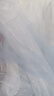 巴拉巴拉童裝兒童連衣裙女童秋冬裝公主裙漸變網(wǎng)紗裙針織拼接洋氣 白藍色調00318 120 曬單實(shí)拍圖