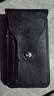 途尊手機腰包男士穿皮帶豎款6.5吋雙層超薄手機袋工地干活7.5吋手機包 雙層黑色 （可裝手機18cm) 曬單實(shí)拍圖