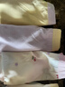 全棉時(shí)代兒童內褲男女童平角褲7A抗菌四角印花 糖果兔兔+晨霧紫+嫩黃 曬單實(shí)拍圖