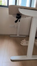 宜家（IKEA）【限時(shí)包郵】 BOLLSIDAN波席當辦公桌電競桌辦公寫(xiě)字電動(dòng)升降桌 橡木紋/白色桌120x70cm 曬單實(shí)拍圖