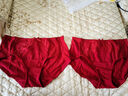 歐迪芬女士?jì)妊澙俳z棉質(zhì)無(wú)痕三角褲吸汗透氣女式送女友禮物 XK8A20 曬單實(shí)拍圖