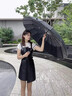 慕妮薇德國96骨全自動(dòng)反向雨傘折疊特大號加厚加固暴雨專(zhuān)用男士高檔三人 星空黑155cm【LED燈-96雙龍骨】 曬單實(shí)拍圖