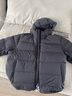 哈吉斯（HAZZYS）男裝 冬季【鵝絨】直充連帽羽絨服男寬松輕盈保暖外套ASFZU0CDX08 深灰色CC 3XL （190/108A 54） 曬單實(shí)拍圖
