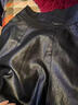 皮裙短裙女2025秋冬新款半身裙高腰顯瘦遮胯a字裙休閑傘裙百褶裙 黑色 爆款 M  2尺/27碼 穿90-100斤 曬單實(shí)拍圖