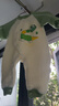 婧麒（JOYNCLEON）新生嬰兒衣服秋冬連體衣寶寶春秋季夾棉保暖長(cháng)袖外出服 Jlt201002 曬單實(shí)拍圖