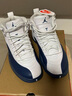 NIKE 男子AIR JORDAN 12 RETRO籃球鞋 CT8013-114 44.5 曬單實(shí)拍圖