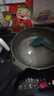 KIWICOO德國鈦聚力平底鍋不粘鍋家用牛排煎鍋無(wú)涂層煎蛋炒鍋電磁爐燃氣灶 【鈦聚力煎炒鍋】黑瓷耐臟 28cm 曬單實(shí)拍圖