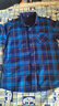 恒源祥秋季男士保暖襯衫加絨加厚長(cháng)袖休閑格子襯衣中老年爸爸裝男裝商務(wù) HB685 加絨 2XL 適合140斤-159斤 曬單實(shí)拍圖