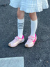 ABC KIDS兒童德訓鞋時(shí)尚男童板鞋女童阿甘鞋百搭兒童運動(dòng)鞋3633PY粉紅34 曬單實(shí)拍圖