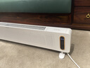 松下（Panasonic）踢腳線(xiàn)取暖器家用輕音石墨烯電暖器移動(dòng)地暖居浴兩用對流大面積電暖氣節能制熱臥室辦公室暖氣片 DS-A215ACW 曬單實(shí)拍圖