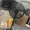 美的（Midea）電風(fēng)扇家用輕音搖頭立式20吋大頭扇交流定頻落地扇辦公室循環(huán)扇工業(yè)12米距遙控定時(shí)電扇 FS45-23DR黑色【5葉智能遙控款】 曬單實(shí)拍圖