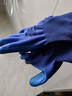 德力西電氣 浸膠勞保手套工作壓紋橡膠透氣耐磨建筑工地搬運園藝干活防護手套 【更耐磨藍色壓紋】12雙 曬單實(shí)拍圖