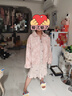 左西女童皮衣外套防風(fēng)皮夾克春秋2025新款女孩上衣兒童春裝 粉色 160 曬單實(shí)拍圖