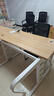 創(chuàng  )圣員工辦公桌椅組合簡(jiǎn)約現代屏風(fēng)卡座工位職員電腦桌隔斷家具辦公桌 曬單實(shí)拍圖