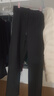 森馬（Semir）舒服褲|休閑褲男錐形褲發(fā)熱易打理冬長(cháng)褲抓絨褲子101724127115 曬單實(shí)拍圖