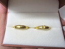 周六福黃景瑜同款福緣黃金戒指足金情侶對戒約4.96g 女戒15號生日禮物 曬單實(shí)拍圖
