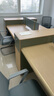沃霖E0級辦公家具辦公桌椅簡(jiǎn)約現代財務(wù)辦公室職員桌屏風(fēng)卡座員工位 四人位不含椅【3100*1230*1045】 曬單實(shí)拍圖