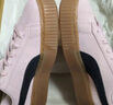 彪馬（PUMA）復古增高厚底低幫松糕鞋女新款休閑鞋PLATFORM397233 淺粉色-黑色-金色-05 36 曬單實(shí)拍圖