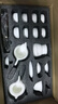 尚言坊羊脂玉白瓷功夫茶具整套帶茶盤(pán)高檔家用千里江山茶杯泡茶器全套裝 曬單實(shí)拍圖