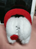 羽雅曼卡通貓耳罩保暖騎行耳包耳暖女耳罩冬季防凍護耳毛絨耳套學(xué)生女士 紅色 曬單實(shí)拍圖