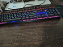 雷柏（Rapoo） V500PRO 有線(xiàn)背光機械鍵盤(pán) 104鍵全尺寸游戲電競筆記本電腦多媒體辦公吃雞全鍵無(wú)沖鍵盤(pán) 黑軸 曬單實(shí)拍圖