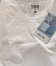 森馬（Semir）短袖t恤女短款合體顯瘦正肩內(nèi)搭25夏涼感修身打底衫109325100001 曬單實(shí)拍圖