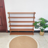 小匠材鞋架簡(jiǎn)易小型入戶(hù)門(mén)口多層家用鞋柜學(xué)生宿舍出租屋收納置物架六層 曬單實(shí)拍圖