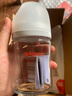 貝親（Pigeon）玻璃奶瓶寬口徑防脹氣160ml S號奶嘴 1月+ AA186  曬單實(shí)拍圖