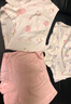 巴拉巴拉女童內(nèi)褲棉兒童四角短褲小童中大童親膚不夾PP寶寶平角底褲三條裝 白紅色調(diào)00316 - 3條 120 cm 曬單實(shí)拍圖