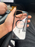 巴蒂尼 撞色鏡頭適用蘋果17promax手機殼Magsafe磁吸充電iPhone16Pro防摔15透明ip14保護套13男女全包 撞色橙色鏡框【紳士黑】透明磁吸殼 iPhone 16 Pro Max 曬單實拍圖
