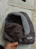 冬季保暖雷鋒帽子男女護耳加絨加厚防寒圍脖面罩一體式防風(fēng)騎行帽 深灰色【加絨加厚】 曬單實(shí)拍圖