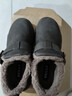 百麗全包勃肯鞋男新款冬商場(chǎng)同款牛皮保暖休閑毛毛鞋8WM01DD5 灰色 40 (250mm) 曬單實(shí)拍圖