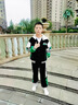G.DUCKKIDS男童春秋裝套裝2024新款兒童裝中大童春秋季帥洋氣男孩運動(dòng)韓衣服 D2190綠色 170適合身高【155-162】厘米 曬單實(shí)拍圖