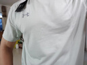 安德瑪（UNDERARMOUR）UA春夏Project Rock強森男子運動(dòng)休閑短袖T恤1361733 乳白色131 L 曬單實(shí)拍圖