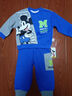 迪士尼寶寶（Disney Baby）男童套裝兒童抑菌衛衣衛褲中小童裝春季休閑運動(dòng)兩件套 藍色 100 曬單實(shí)拍圖